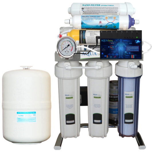 دستگاه تصفیه آب خانگی ۸ مرحله ای آکوآاسپرینگ