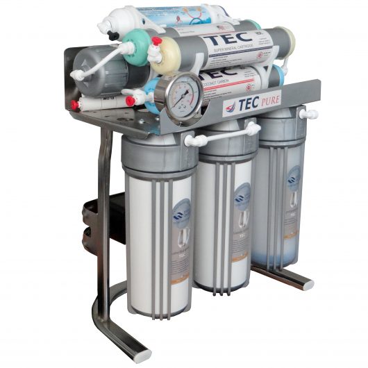 دستگاه تصفیه آب خانگی ۸ مرحله ای تک با روش اسمز معکوس مدل CHROME2019-T7400