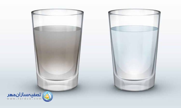 افت کیفیت آب از  معایب رسوب در دستگاه تصفیه آب خانگی