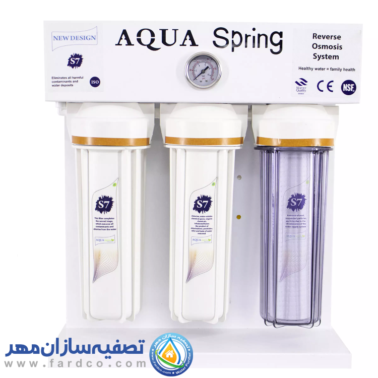 انواع دستگاه تصفیه آب AQUA SPRING